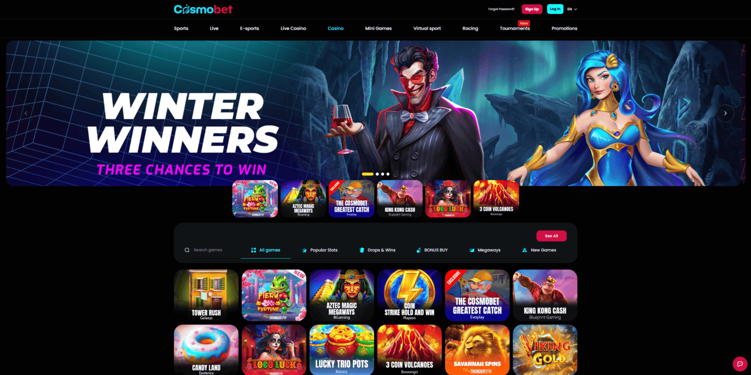 Cosmobet Casino UK